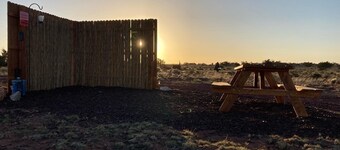 Off-grid dry-camping site near Grand Canyon