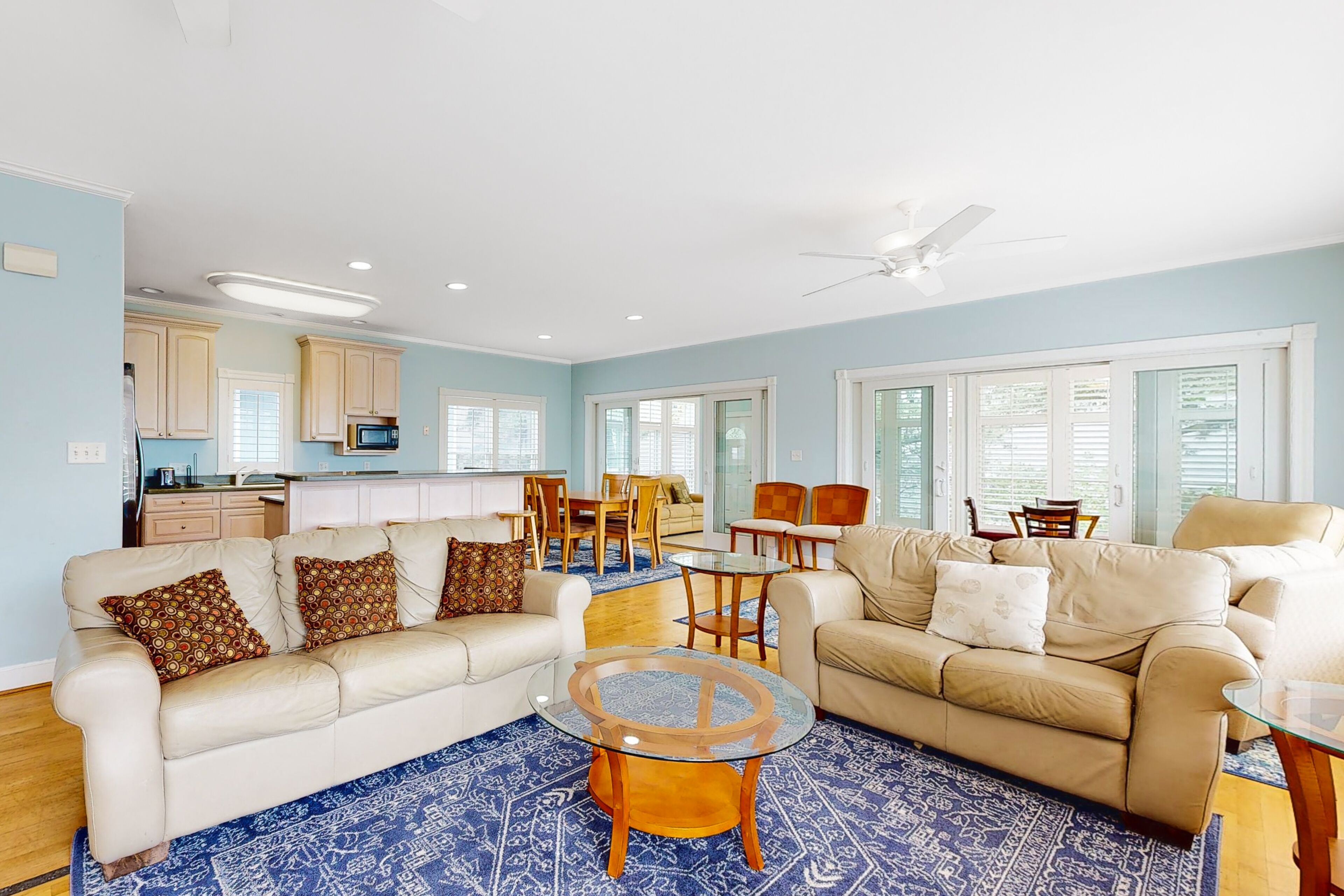 House near the ocean with a rooftop deck, central AC & W/D  - walk to the beach