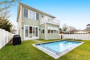 A heated pool - Brand-new home with private pool & dog-friendly yard - near beach & boardwalk (Rehoboth Beach)
