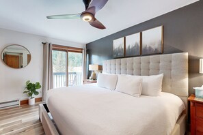 2 bedrooms, iron/ironing board, internet, bed sheets