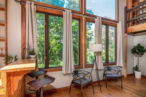 Interior - Mountain cabin near Black Mt/Asheville w/ Hot tub (Black Mountain)