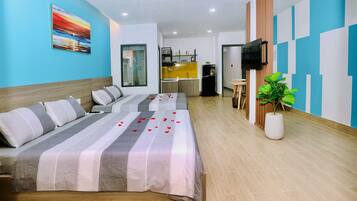 Comfort Apartment | 1 bedroom, minibar, desk, blackout drapes