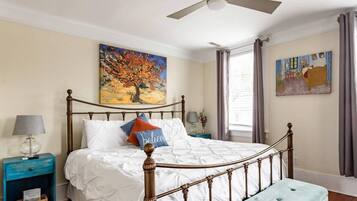 1 bedroom, iron/ironing board, travel crib, WiFi