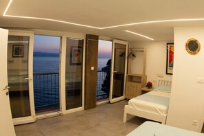 1 غرفة نوم وخدمة الإنترنت وملاءات أسرّة