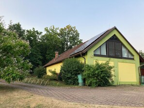 Exterior - Renovated stone cottage on a forest meadow (Ústrašice)