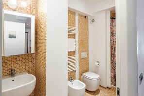 Shower, hair dryer, bidet