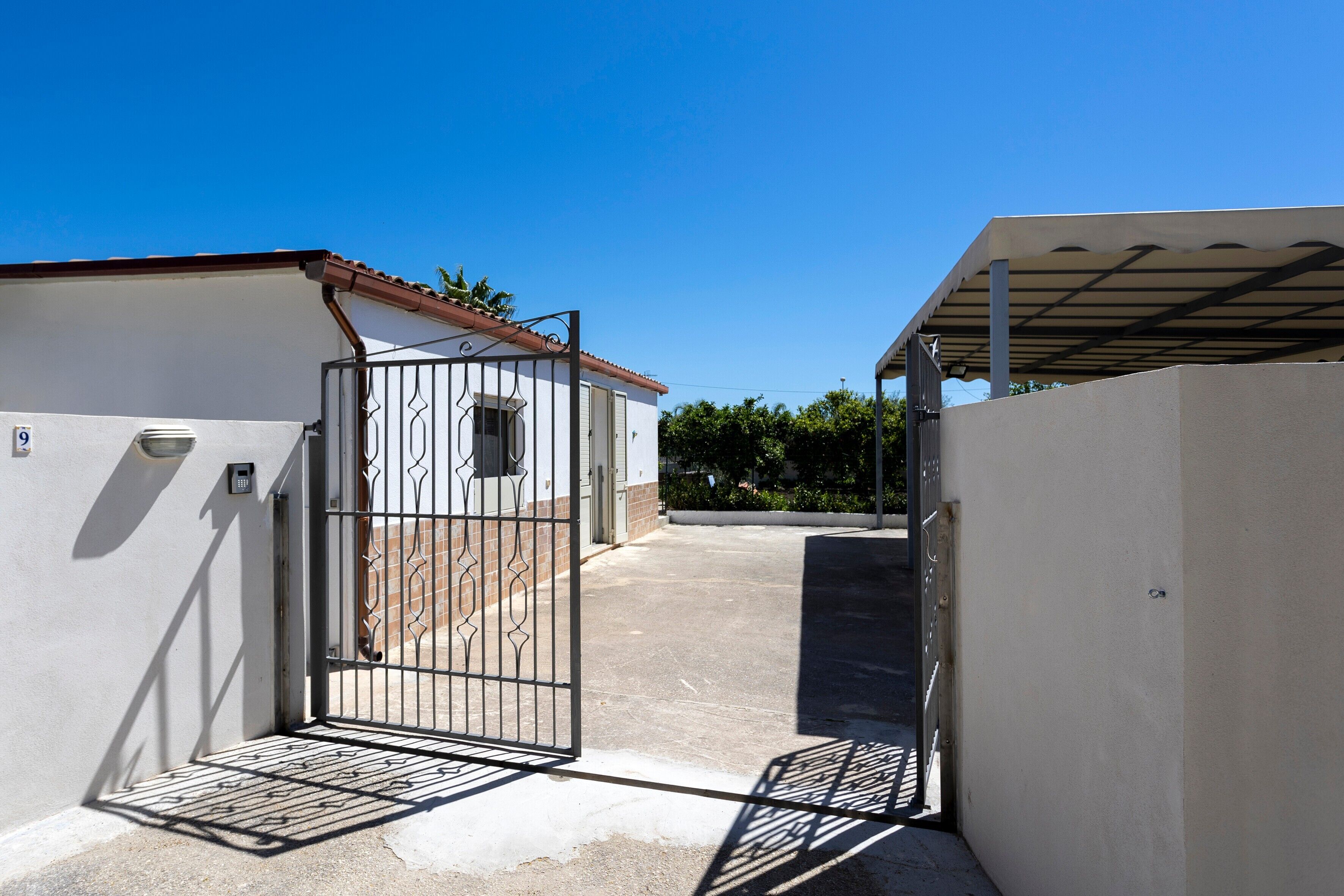 Enceinte de l’hébergement