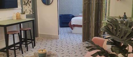 1 sovrum, strykjärn/strykbräda, resesäng och gratis wi-fi