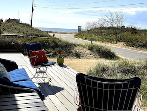 Terrace/patio - Sand Bar-Dog Friendly on Cooks Brook Beach (Eastham)