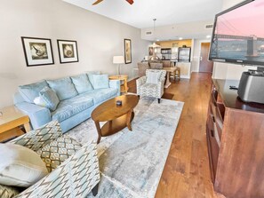 Appart'hôtel, 1 chambre | Salle de séjour