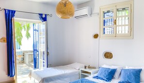 2 Schlafzimmer, Schreibtisch, BĂŒgeleisen/BĂŒgelbrett, kostenloses WLAN