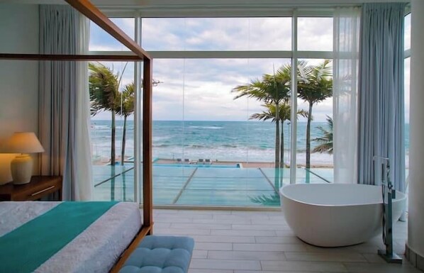 10 bedrooms, iron/ironing board, WiFi, bed sheets - Casa Estefania | Luxury 10BR Oceanfront Villa (Cabarete, ocean point)