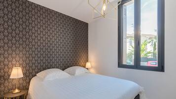 3 chambres, bureau, fer et planche à repasser, Wi-Fi gratuit