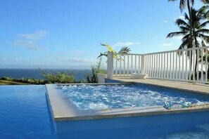 Outdoor pool - Perfect Paradise, Oceanview Samana #PRIVATEBEACH#OCEANVIEW#PARKING#STARLINK#AC (Samana)