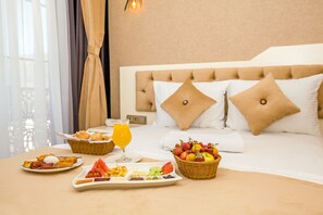 Economy dubbelrum | Sängtillbehör av högsta kvalitet och gratis produkter i minibar