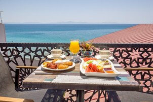 Deluxe szoba | Kilátás az erkélyről