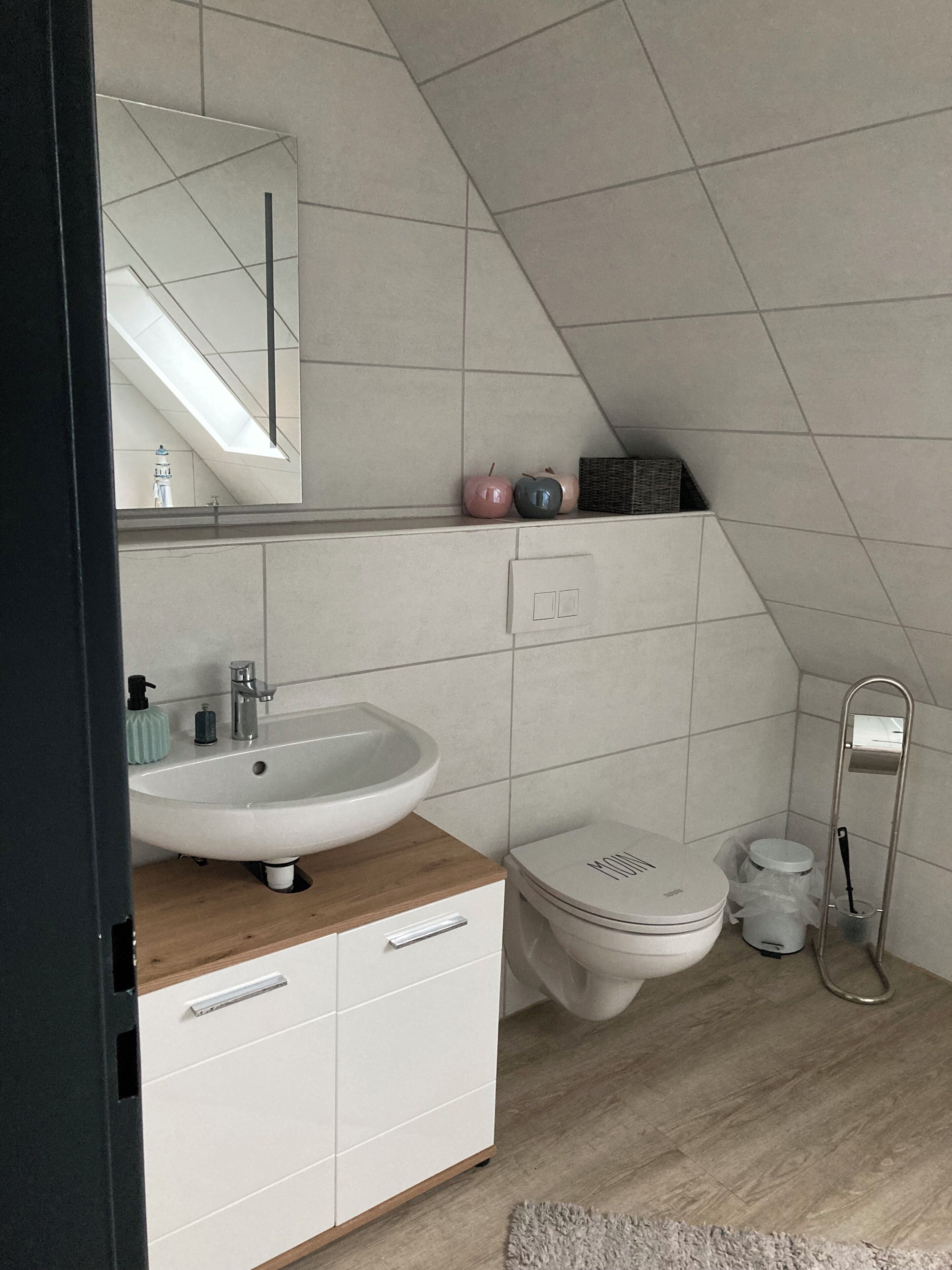 Dusche, Handtücher, Seife