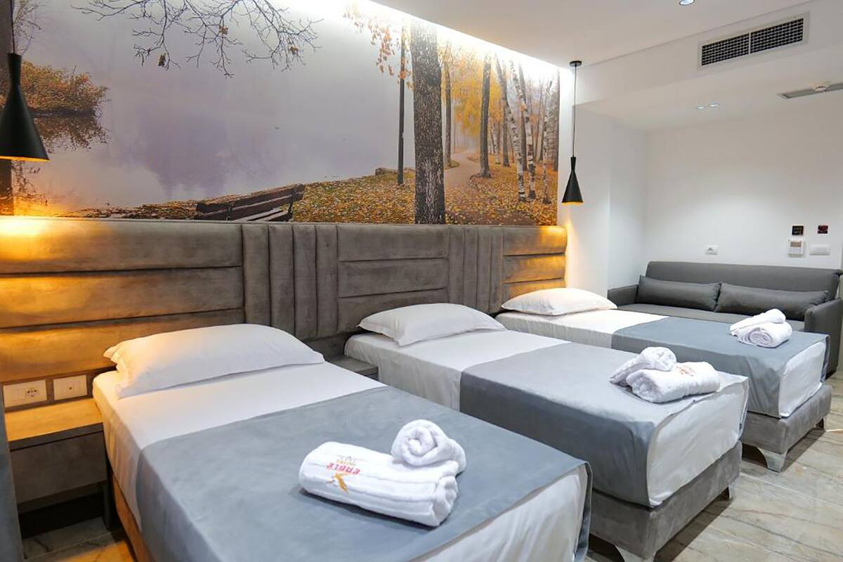 Chambre quadruple | Literie hypoallergénique, literie fournie