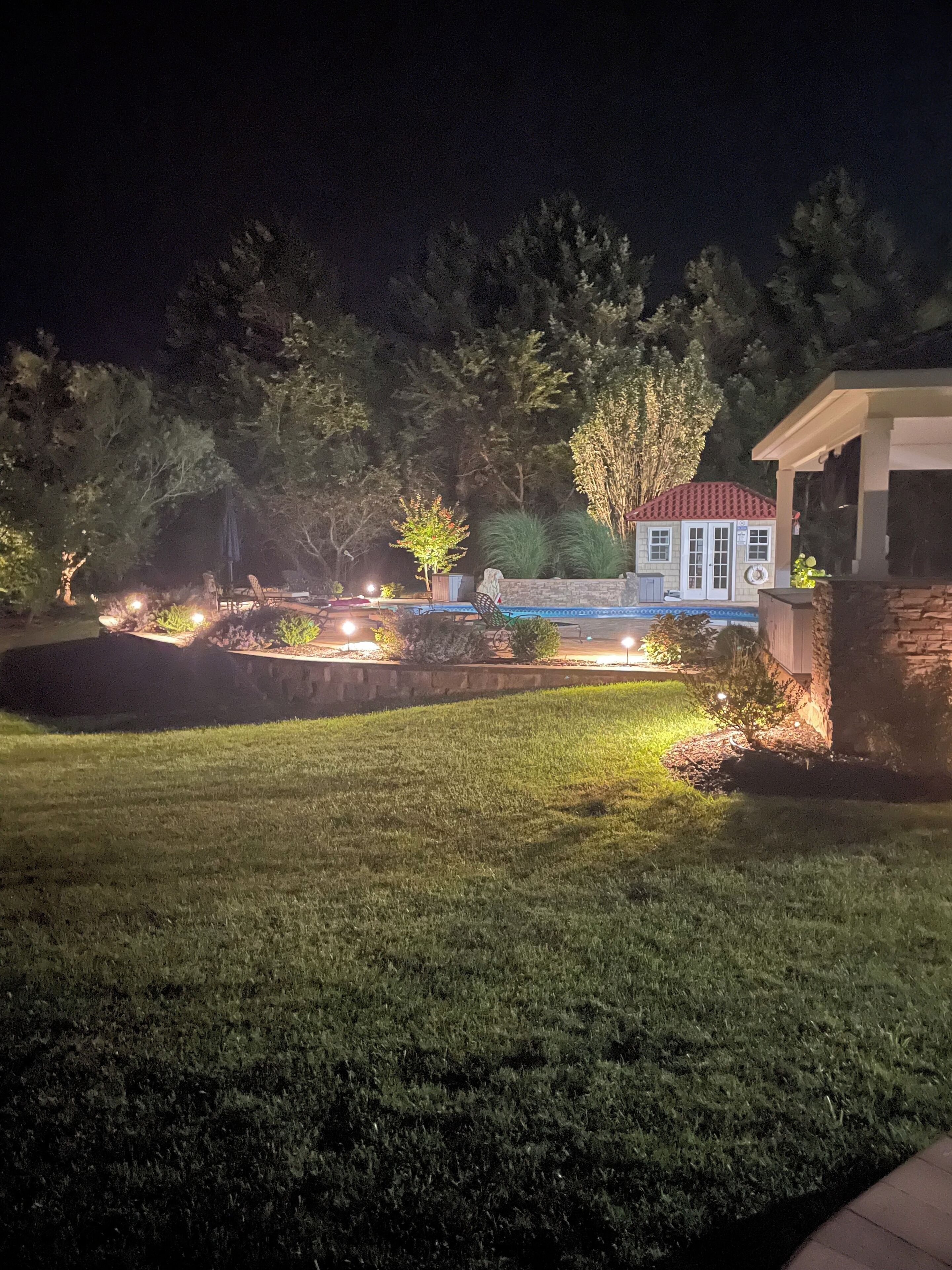 Enceinte de l’hébergement