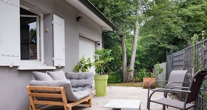 Maison climatisée sur le bassin d'Arcachon