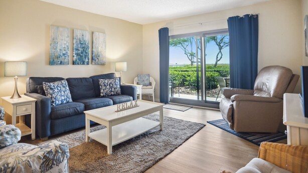 Smart TV, DVD player - Ocean One 121 - Oceanfront 1st Floor Condo (Hilton Head Island)