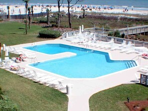 Beheizter Pool