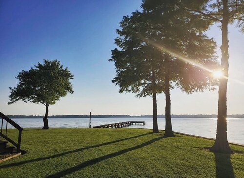Relax on the Little River with a pool, fishing, and river access.