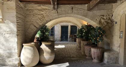 Villa de village paisible, sans vis Ă vis avec piscine