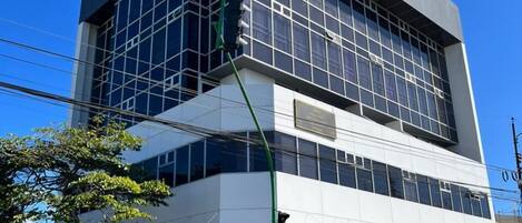 Majoituspaikan julkisivu