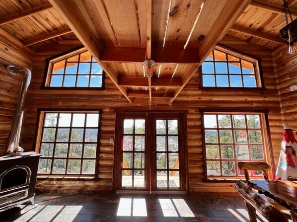 Smart TV, chimenea, Netflix, servicios de streaming