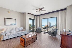 TV, DVD player - Origin 0707 - One Bedroom - Stunning Sunset Views (Panama City Beach)