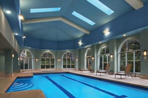 Indoor pool, outdoor pool