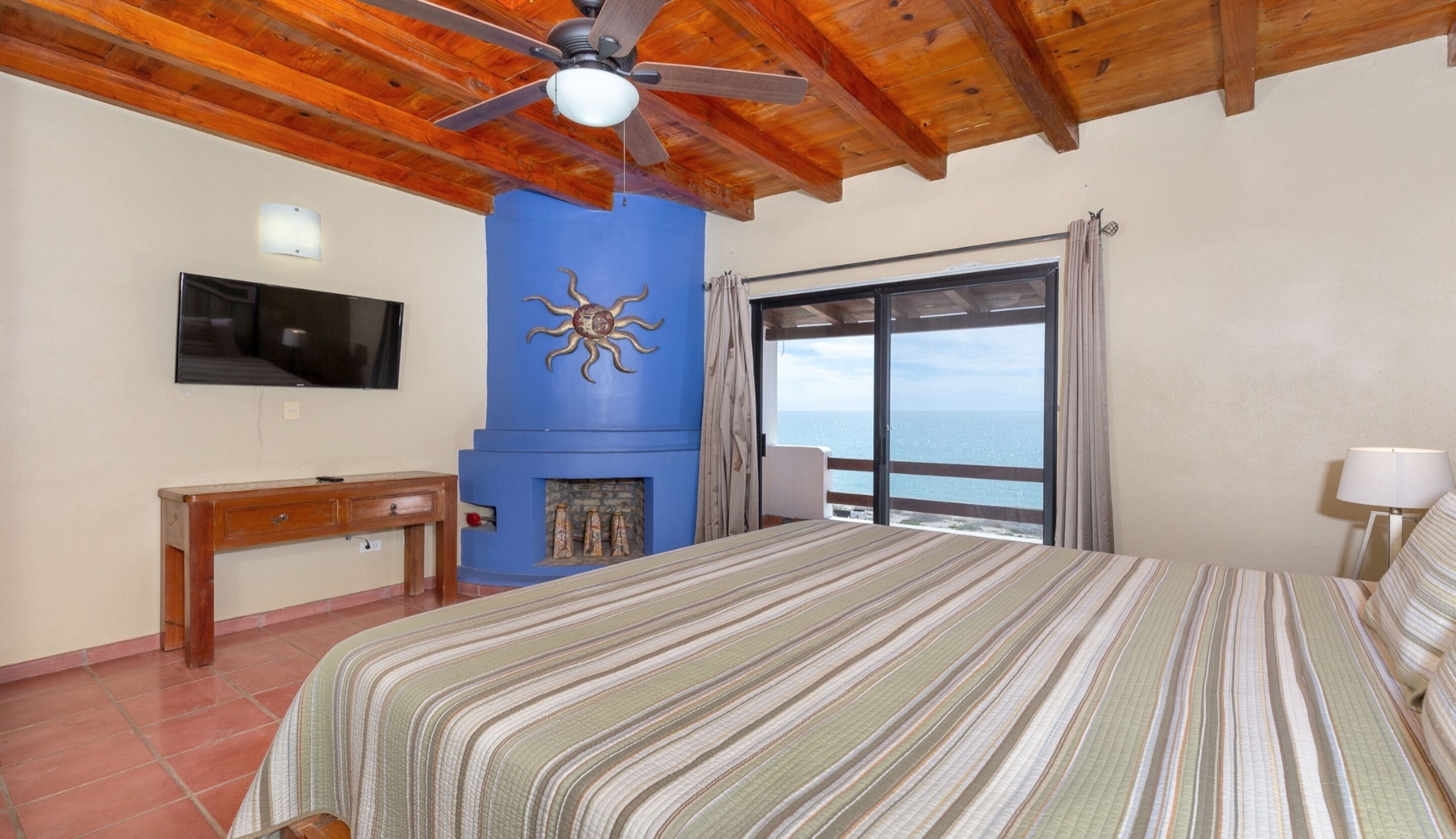 Vila Keluarga, 2 kamar tidur, pemandangan samudra | 2 kamar tidur, didekorasi berbeda-beda, Wi-Fi gratis, dan seprai linen