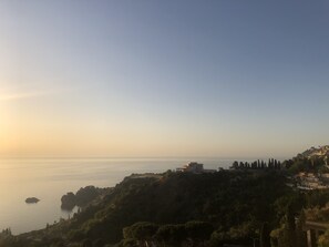 Blick von der Unterkunft