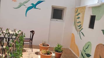Standaard kamer, 1 twee- of 2 eenpersoonsbedden | Terras