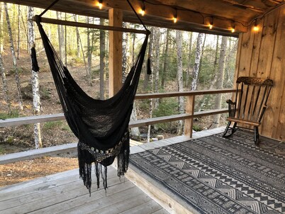 Brookside cabin on Budding Homestead