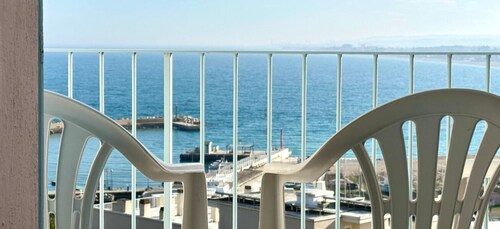 N254 - Numana, sky-earth with a wonderful garden overlooking the sea
