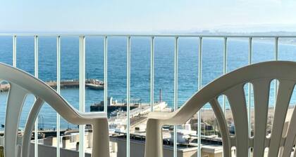 N254 - Numana, sky-earth with a wonderful garden overlooking the sea