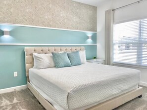 4 bedrooms, iron/ironing board, travel crib, free WiFi