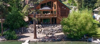 Lakeside Lodge with Private Dock and Beach, Sleeps 10!