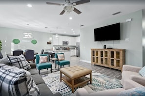 Smart TV, video games, Netflix, streaming services