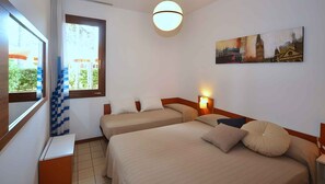 1 室のベッドルーム