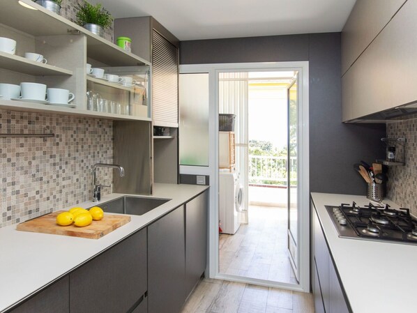 Microwave, oven, dishwasher, highchair