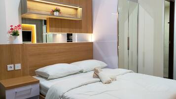 1 soveværelse, skrivebord, lydisolering, gratis Wi-Fi