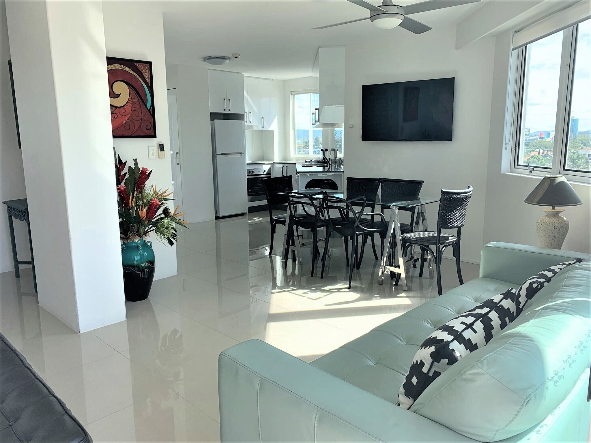 Apartment in quite location in the heart of the city