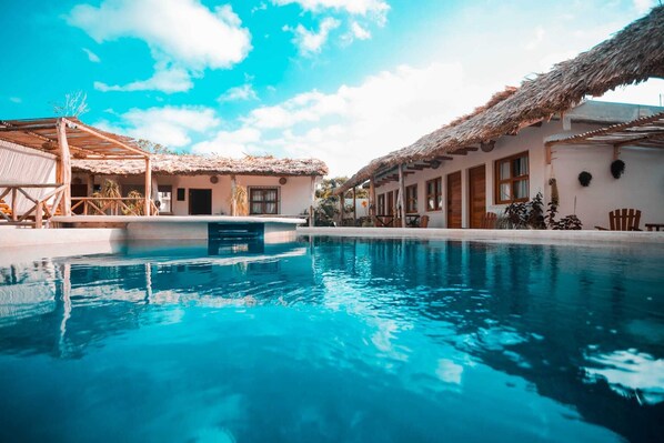 Outdoor pool - Villas Ixchel (Chiquilá)