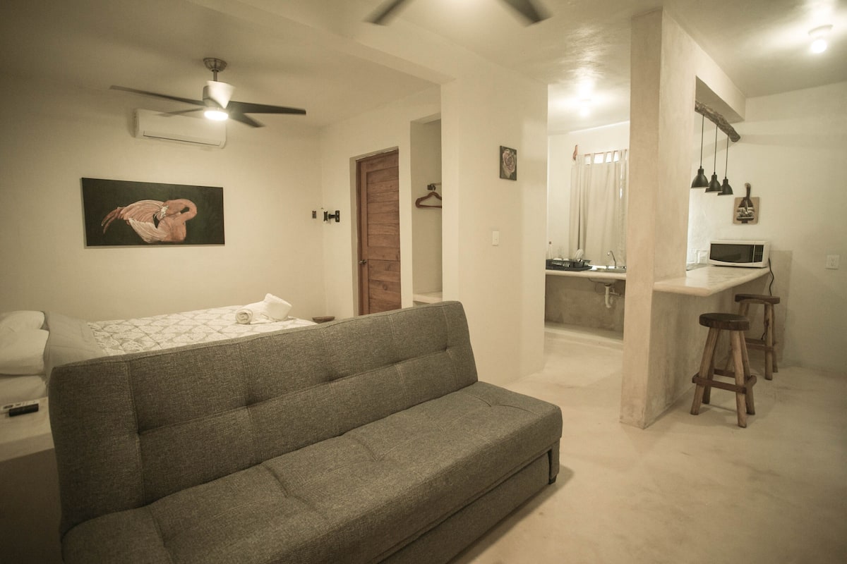 1 habitación, wifi gratis y ropa de cama