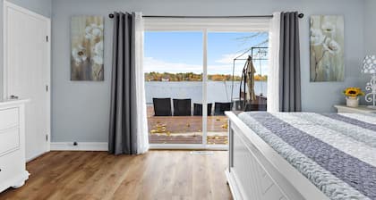 Lakefront Catskills Escape with Hot Tub, Game Room, and Theater!