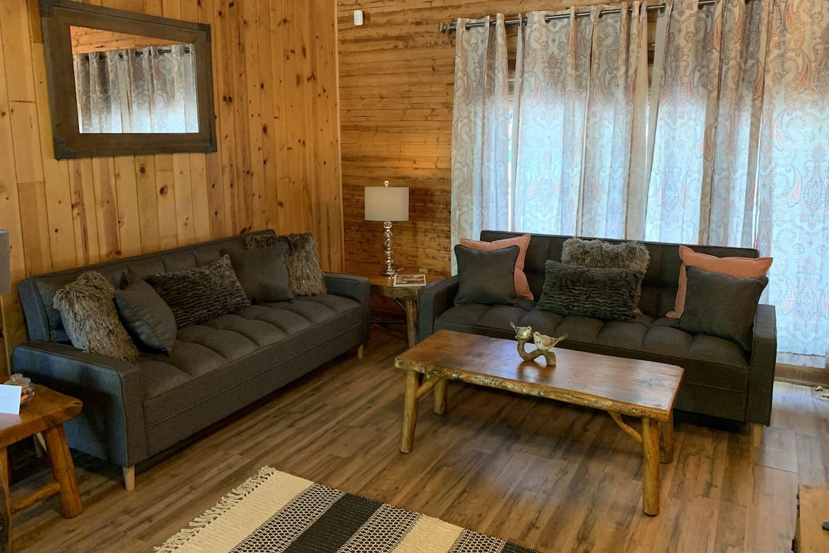 Luxury-Ferienhütte | Wohnbereich