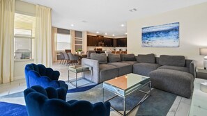 Stereo, offices - 6BR @ Storey Lake w Pool, Themed Room Close2Disney (Kissimmee)